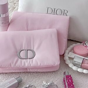 Dior Puffy Soft Pink Pouch